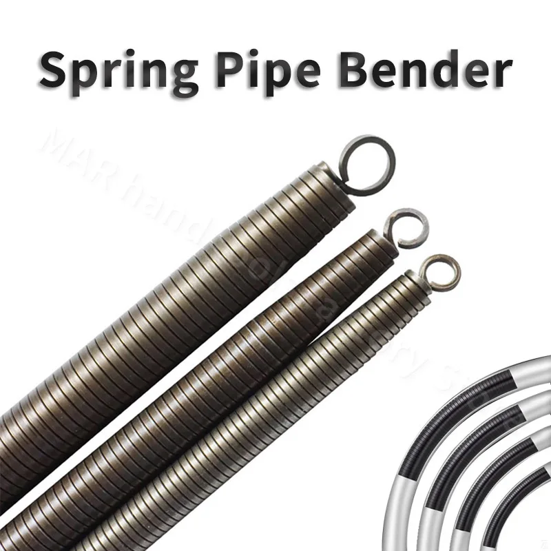 Spring PVC pipe bender 3/8 1/2 3/4 1 inch Manual Tube Bending Tools Home Pipe Bender for Copper Aluminum Thin-Walled Steel Pipe