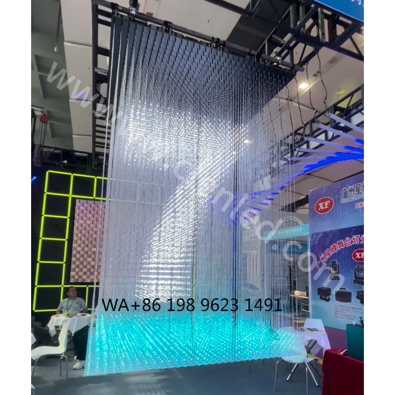 6M P83 3D RGB Pixel Matrix Light LED Disco Stage Holiday Interactive Event Party Indoor Outdoor Display Lighting