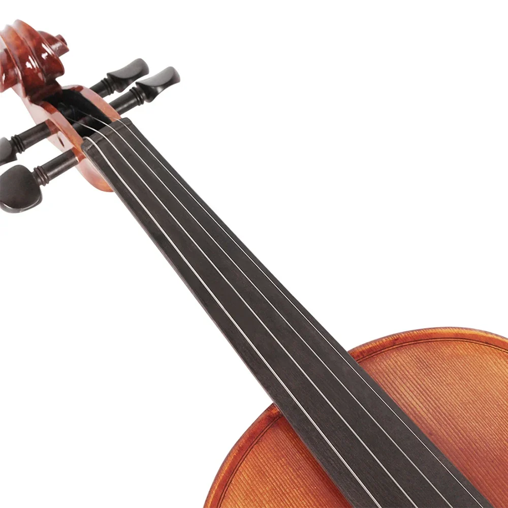 High-Grade 4/4 Solid Wood Acoustic Violin Fiddle With Case Bow Spruce Panel Violin Beginner Students Musical Instrument Gift