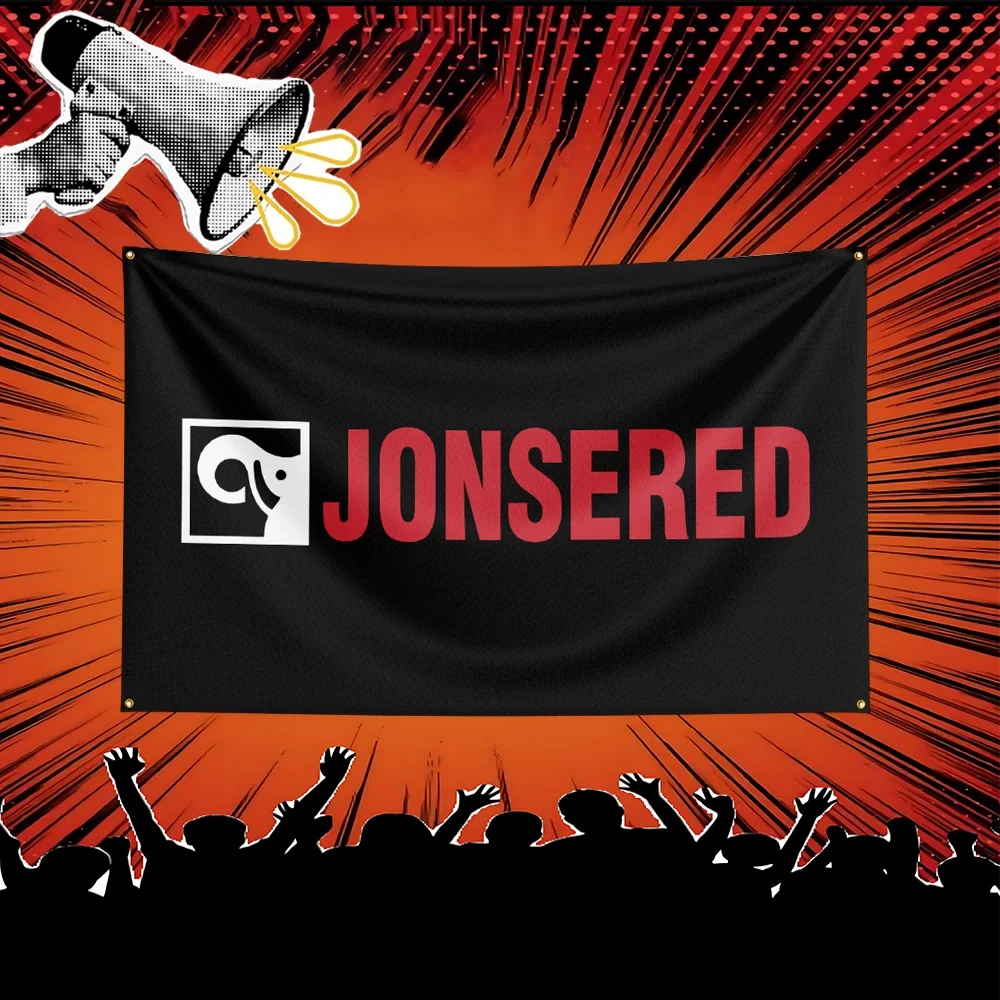Jonsered Tool Flag  Polyester Banner For Garage Workshop Wall Decor Mechanic Gift