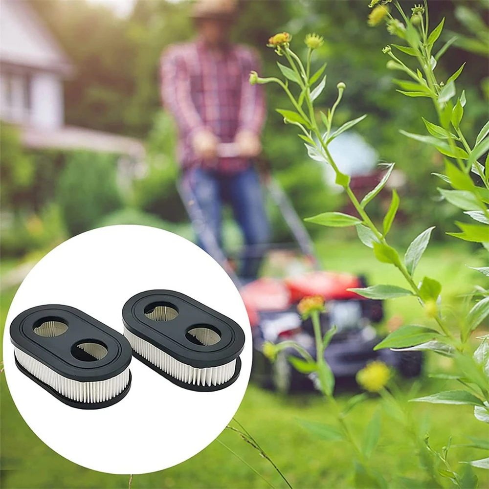 1/2 szt. Filtr powietrza do kosiarki do Briggs &amp; Stratton 798452   K 593260   Zamiennik narzędzi do czyszczenia gospodarstwa domowego Części ogrodowe