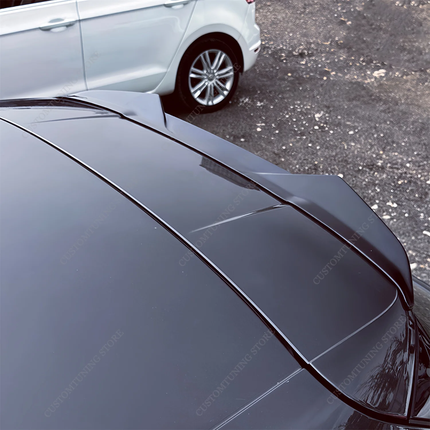 

Глянцевый черный задний спойлер в стиле Maxton для AUDI S4/A4 S-line B9 B9.5 Avant 2016-2024, задний спойлер на крышу, обвесы, тюнинг