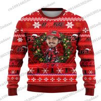 63 Rider Francesco Bagnaia Fan Lovers Ugly Christmas Sweatshirt Men's and Women's Pullover Top 2025 New Style