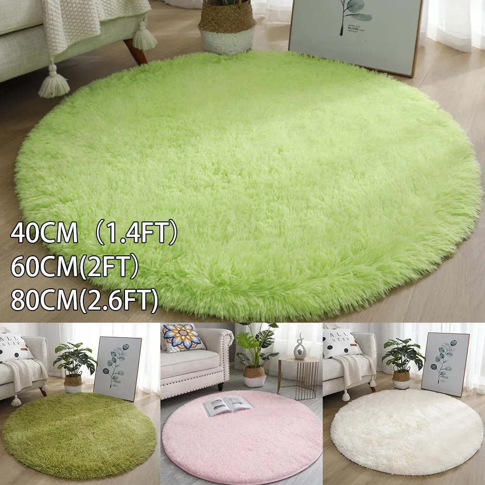 

Anti Slip Plush Rugs Large Shaggy Rug Super Soft Mat Living Room Bedroom Carpet Home Floor Decor Play Area Children Pets