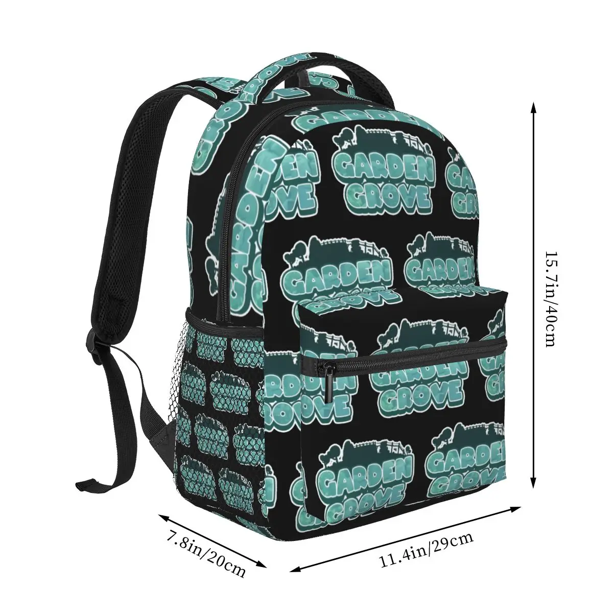 Garden Grove Bugsnax Backpacks Boys Girls Bookbag Students School Bags Cartoon Travel Rucksack Shoulder Bag Large Capacity