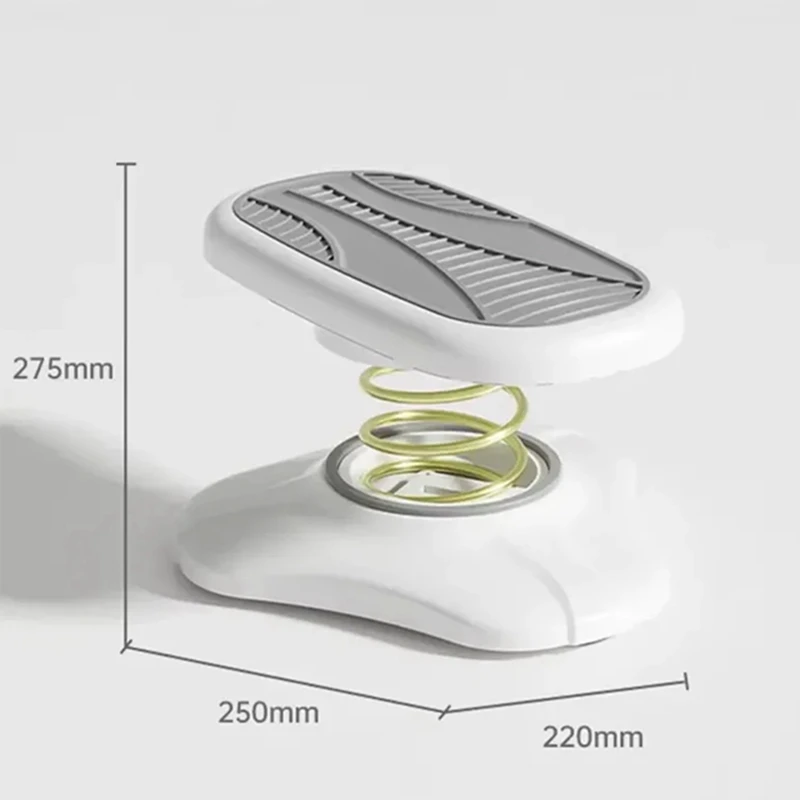 多目的スプリングフットスツール、35 ° 調整可能なフットサポートホルダー、オフィス用滑り止めペダル