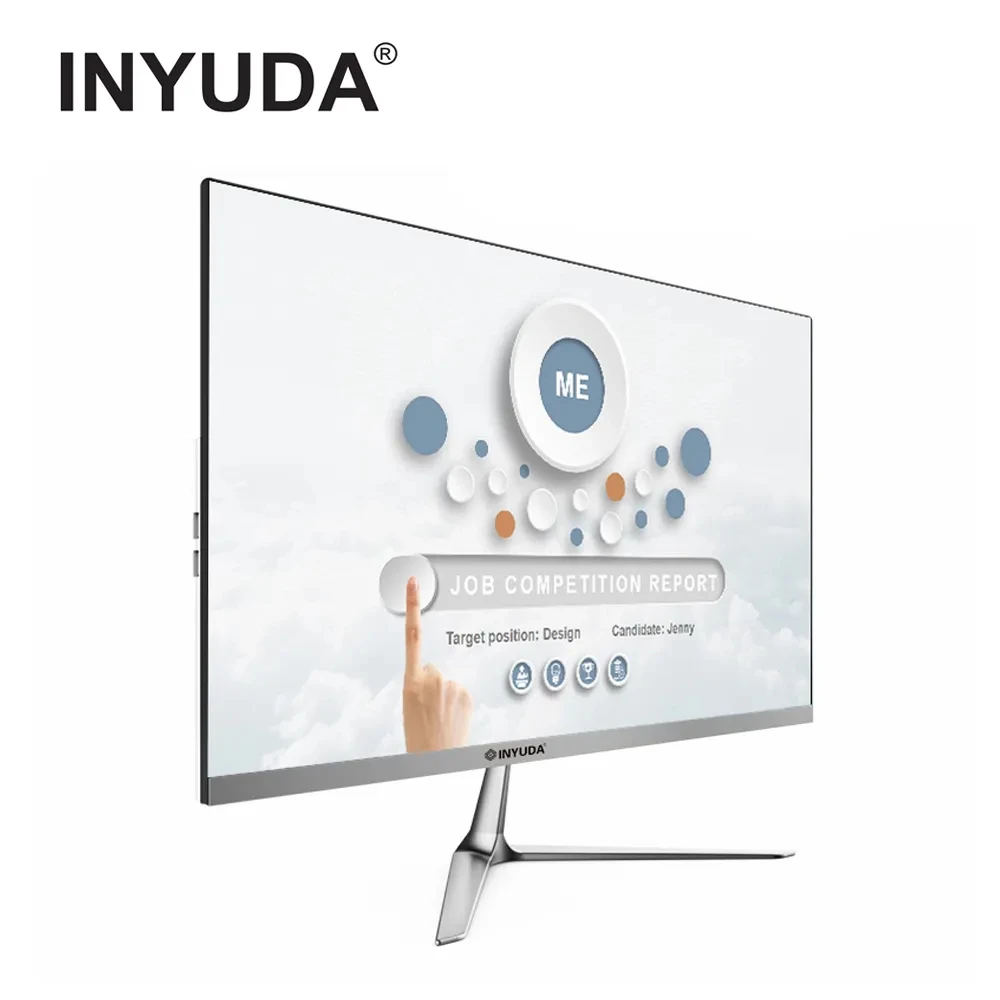 سعر المصنع بالجملة شاشة 23.8 بوصة الجيل الرابع I7 معالج ثنائي النواة رباعي الخيوط الكل في واحد كمبيوتر مكتبي #3