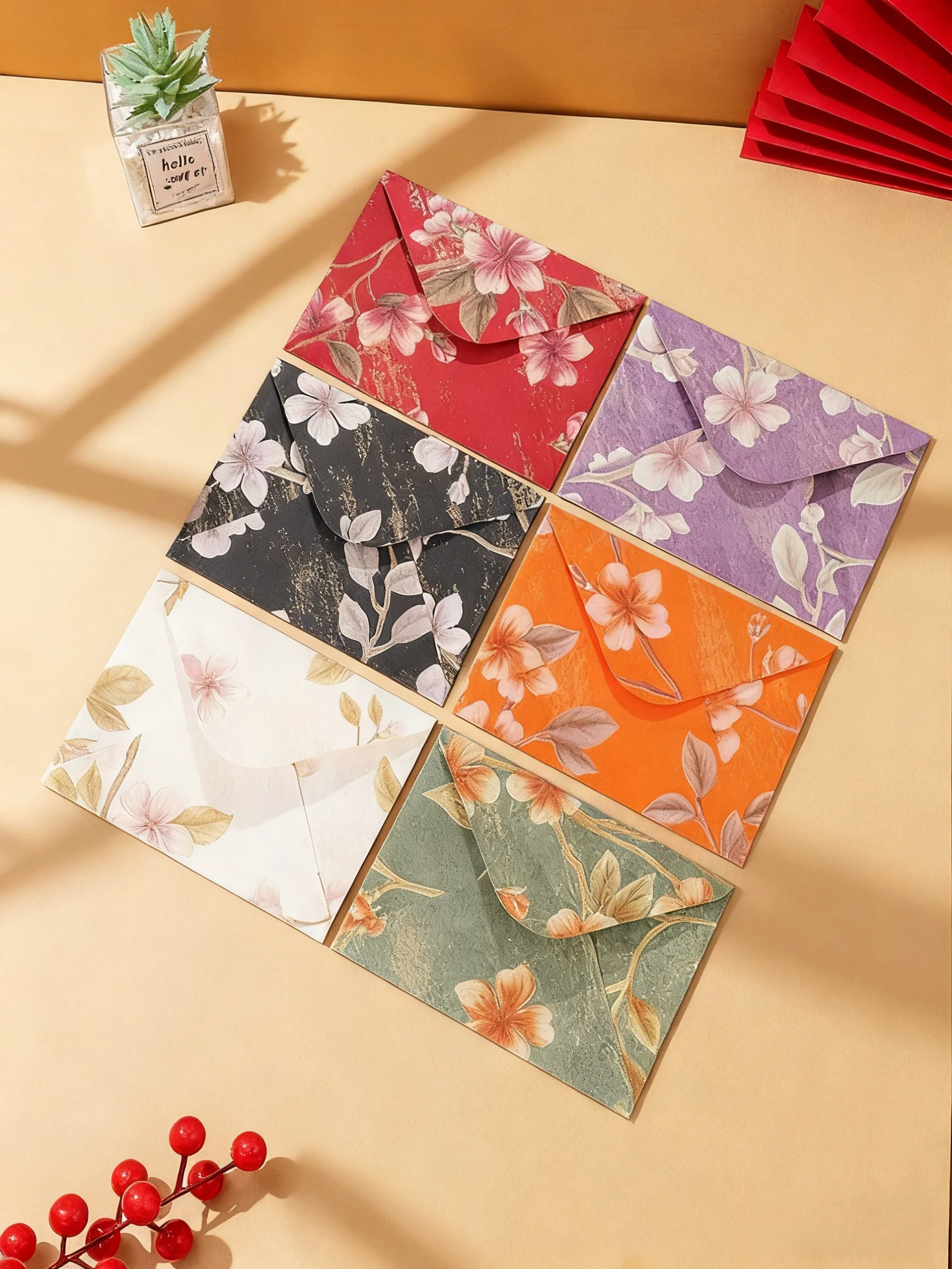 

20 шт., парчовые конверты в древнем стиле с тиснением в стиле ретро-высококачественные пригласительные конверты-свадебные/бизнес-креативные пригласительные конверты