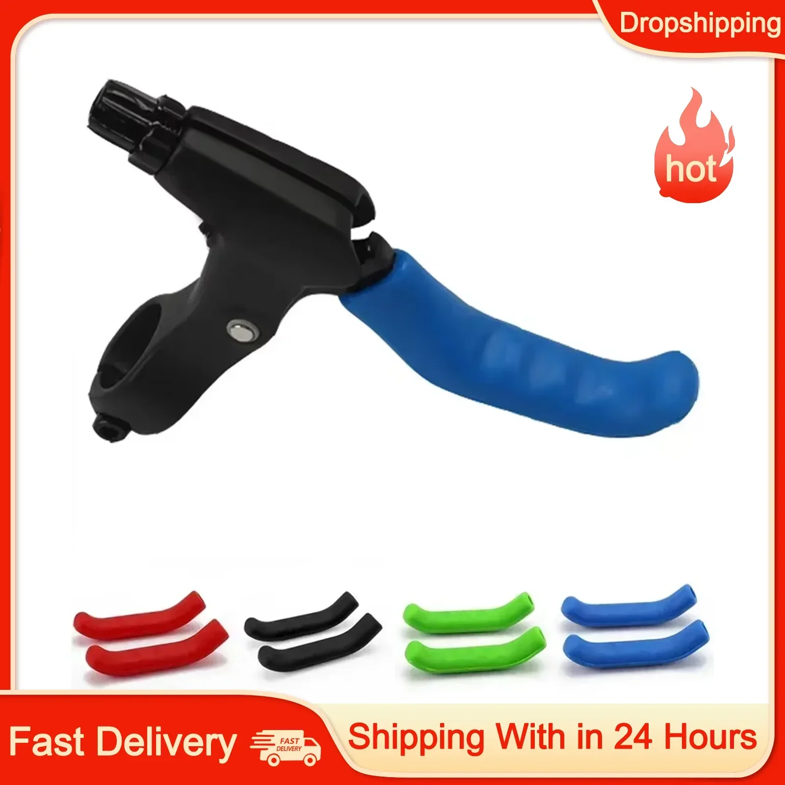 

Non-Slip Handlebar Protectors For Bicycles Silicone Brake Lever Covers Mountain Bike Brake Lever Shields Protective Covers