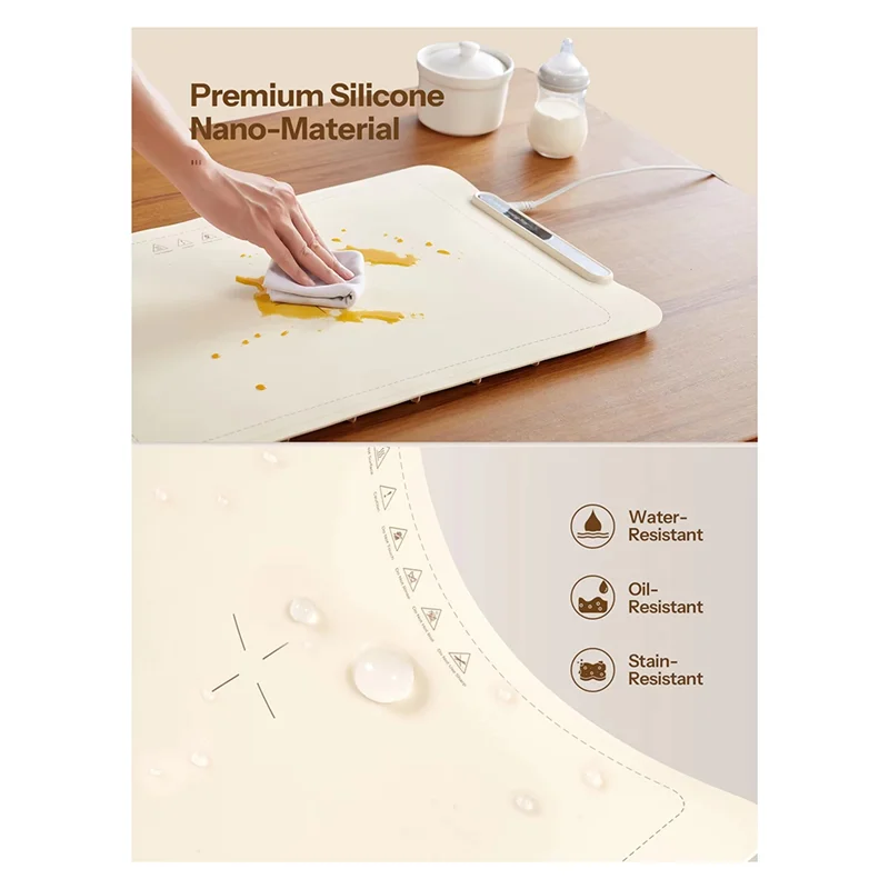 A59E-전기 온난화 트레이 음식 따뜻하게 With3 온도 설정 이상적인 Forbuffet EU 플러그