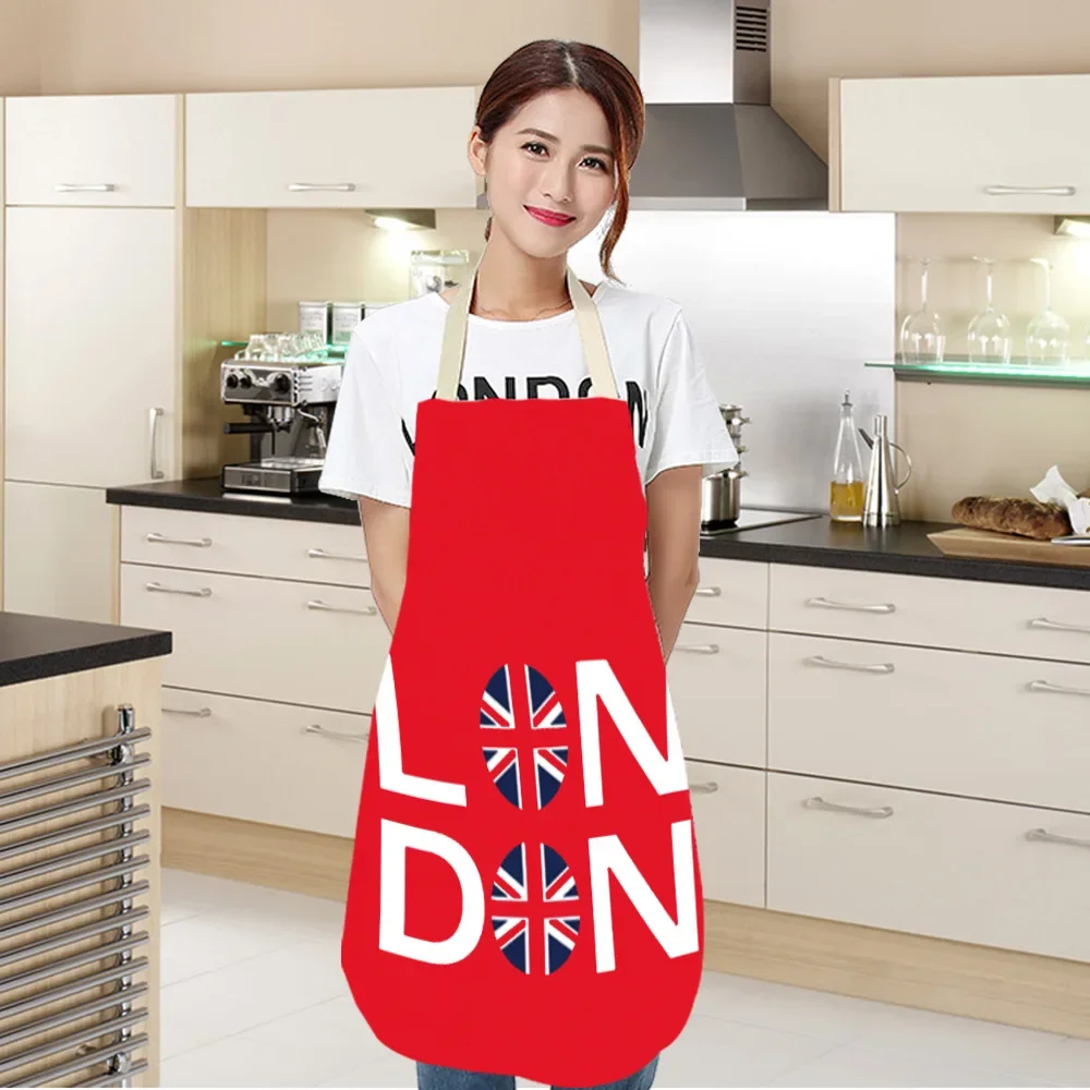 Building Traffic Kitchen Apron Vintage Cartoon Transport Women Sleeveless Aprons for Men Women Home Cleaning Tools