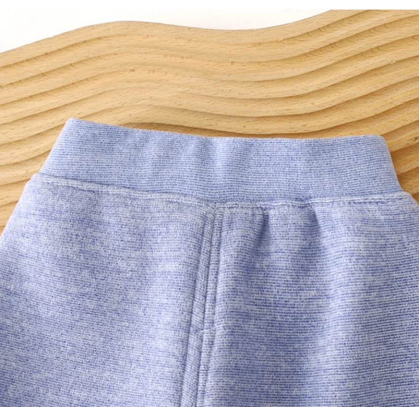 1-7Y Autumn Winter Fleece-lined Kids Leggings Solid Color Thickened Pants For Boys Girls Soft Warm Children Trousers 4 1-7Y Autumn Winter Fleece-lined Kids Leggings Solid Color Thickened Pants For Boys Girls Soft Warm Children Trousers 4