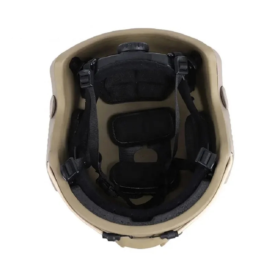 100% Aramid FAST High Cut Capacete Balístico NIJ IIIA Capacete à prova de balas Capacete do exército Headrim Bulletproof Body Armor Helmet