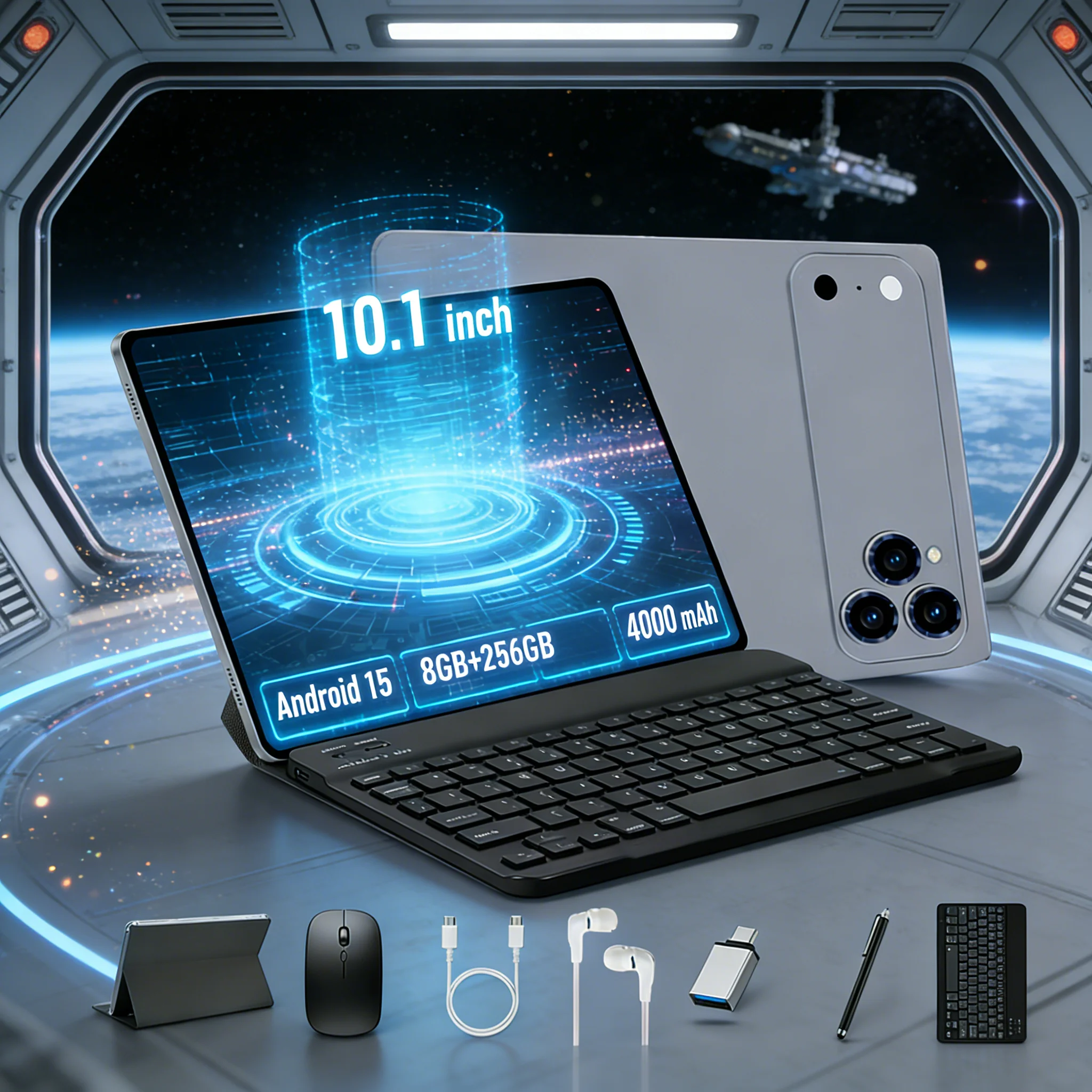 

Суперпредложение: Планшет A17 Pro Max 8+256 ГБ, 10.1-дюймовый FHD-экран, аккумулятор 4000 мАч, Android 13, с поддержкой стилуса