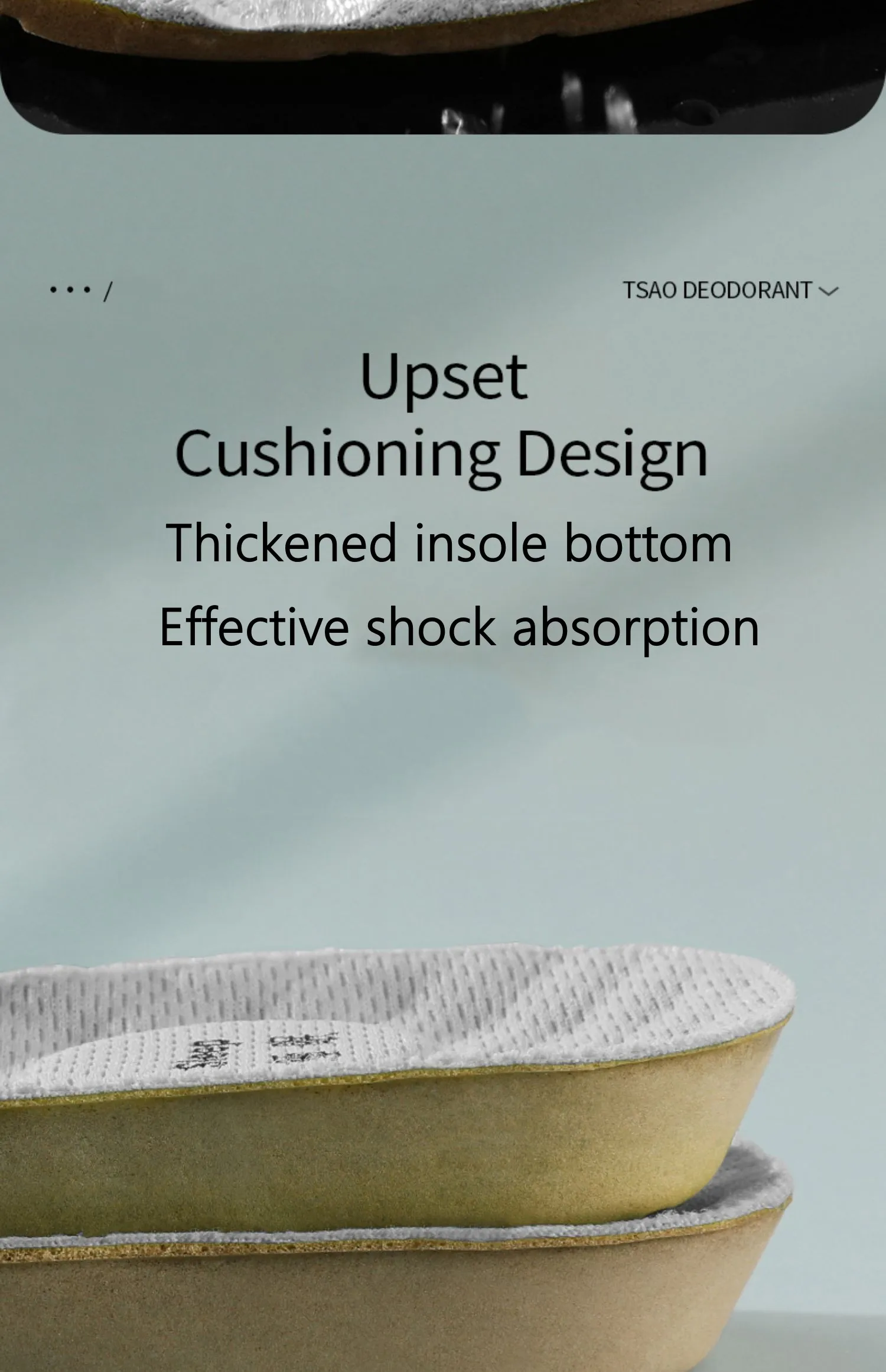 Deodorant Gesunde Einlegesohlen für Schuhe Massage Akupunkturpunkte Arch Support Plantarfasziitis Vorlage Einlegesohle Männer Frauen Schuhsohle Pads – Detail 11