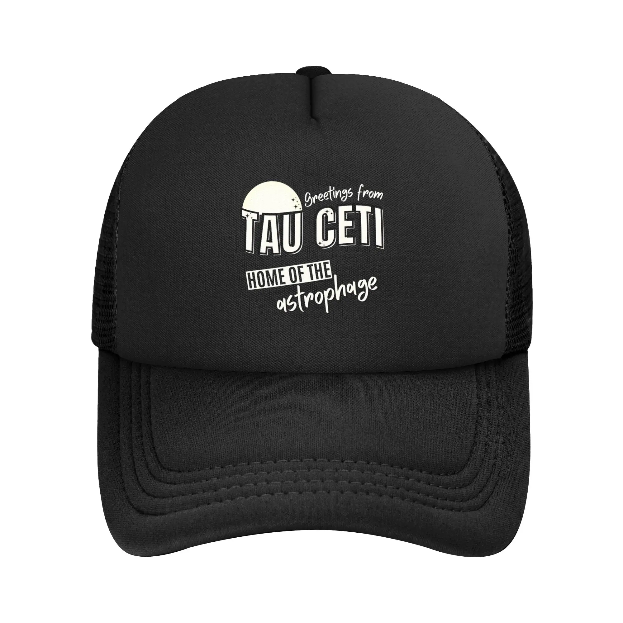 Gorra trucker ajustable de malla para adulto, estilo Hail Mary Greetings Tau Ceti, gorra de béisbol, gorra para el sol, gorra de verano