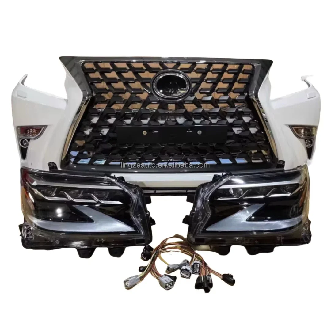 

Fit for LEXUS GX400 Front Bumper 2014-2021 LEXUS GX460 Car Bumpers Assembly LEXUS Grille Bumper J150 Hood Cover Direct Sales