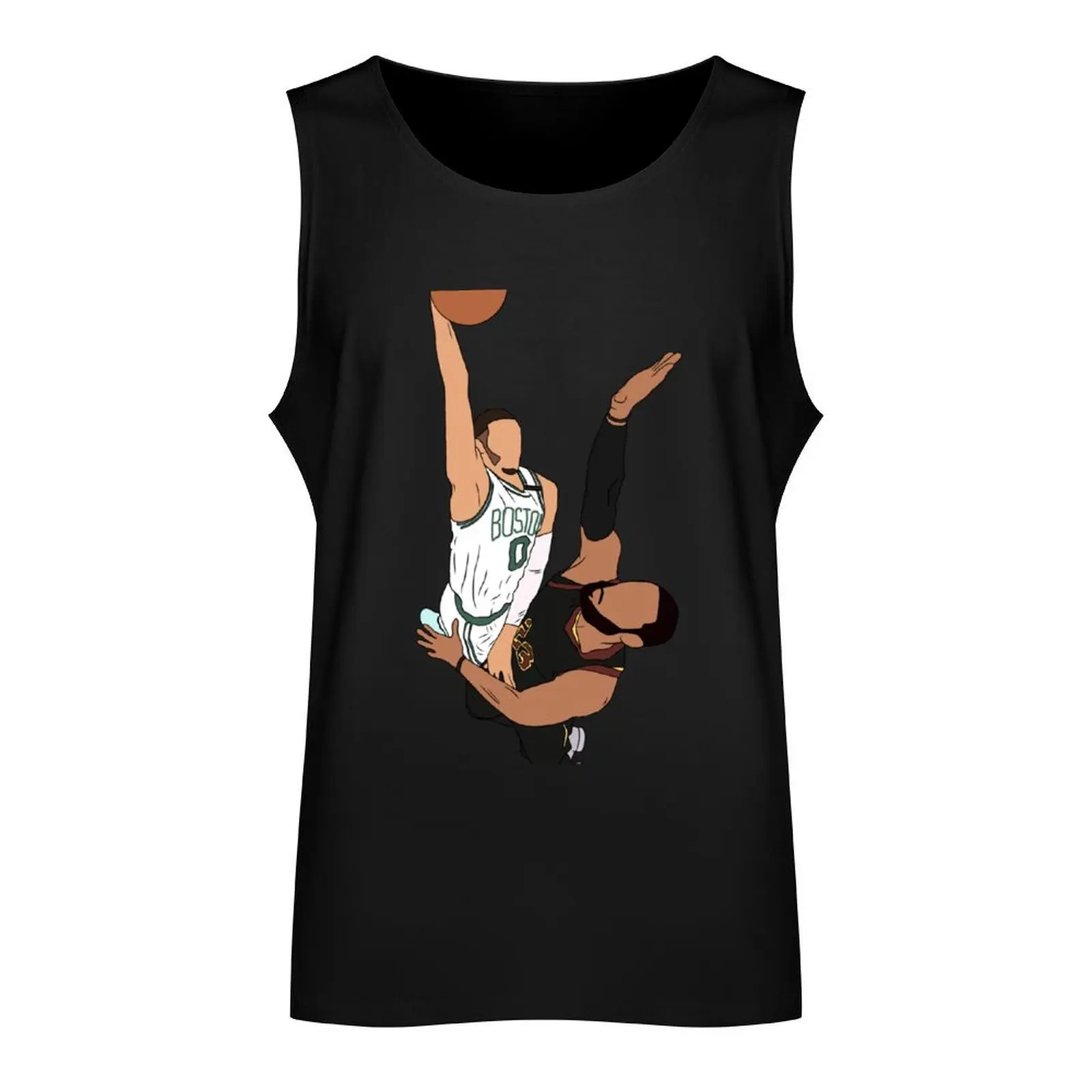 Jayson Tatum Dunks On LeBron Tank Top Top summer best selling products Men gym sportswear