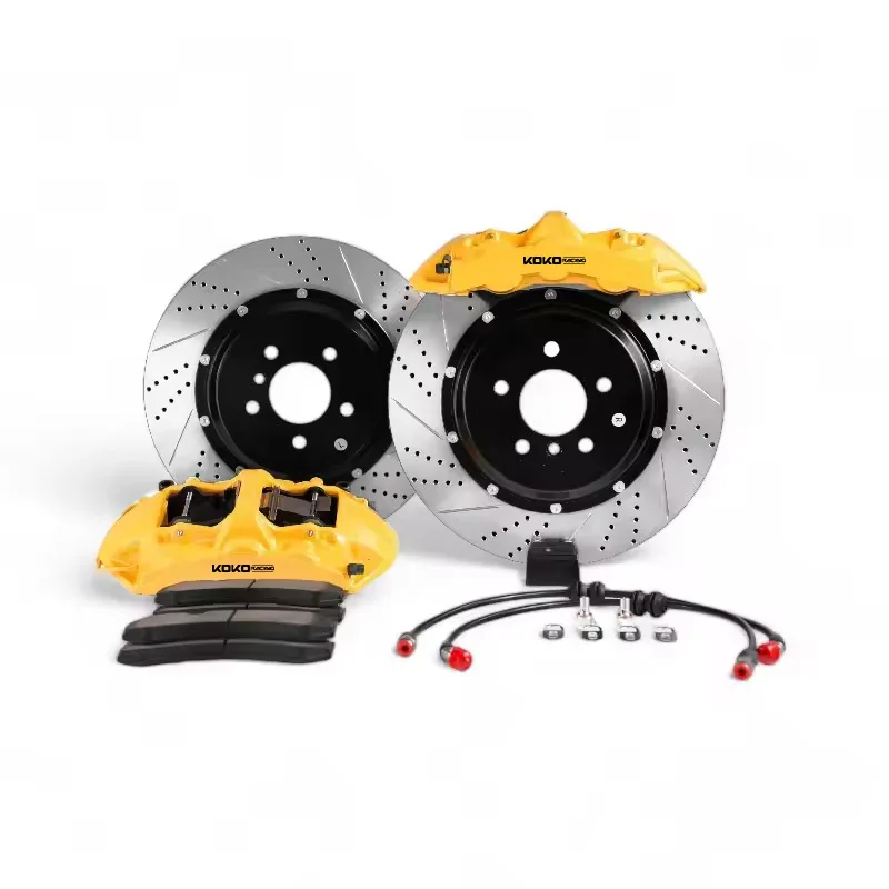 

High-performance brakes: Six Piston Upgrade Brake Kits Front Big Caliper Kit for BMW E39 M5 18-21 inch wheels