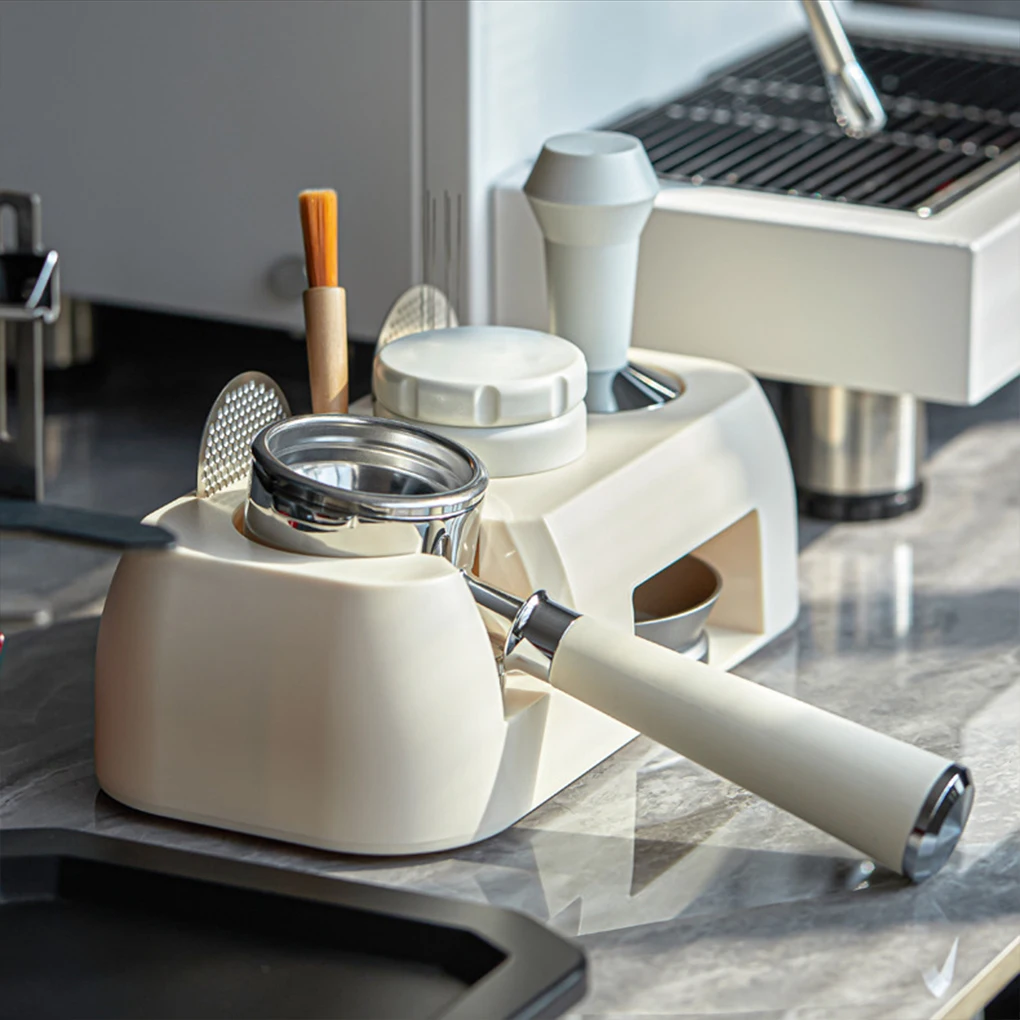 Handle Bracket Rack Tamper Station Universal For Espresso Base And Filter Paper For Easy Retrieval