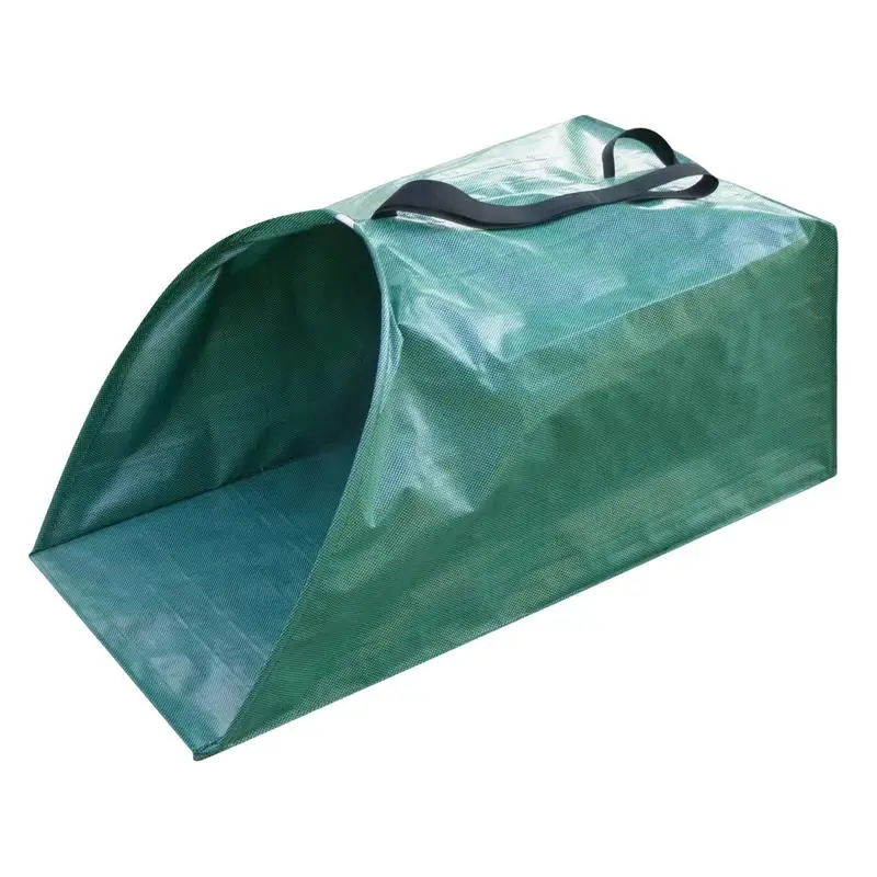 

Lawn Bags For Leaves 200L Leaf Loader Foldable Gardening Bag Multifunctional Leaf Collection Bag For Garden Backyard Farm Lawn