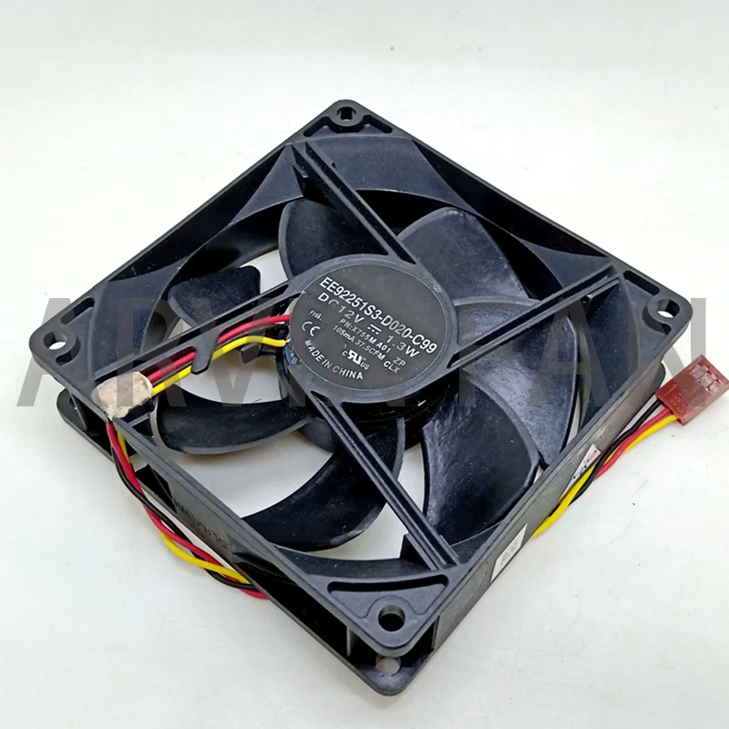 EE92251S3-D020-C99 Projector Fan  9cm 9225 12V 1.23W X755M Cpu Cooler Heatsink Axial Cooling Fan