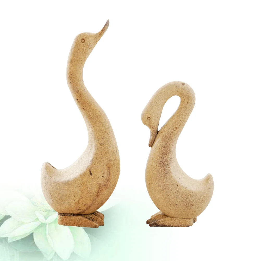 

1Pair Cute Animal Shape Wood Decorative Piece for Home Bedroom Living Room Desktop Ornament Unfinished DIY Craft