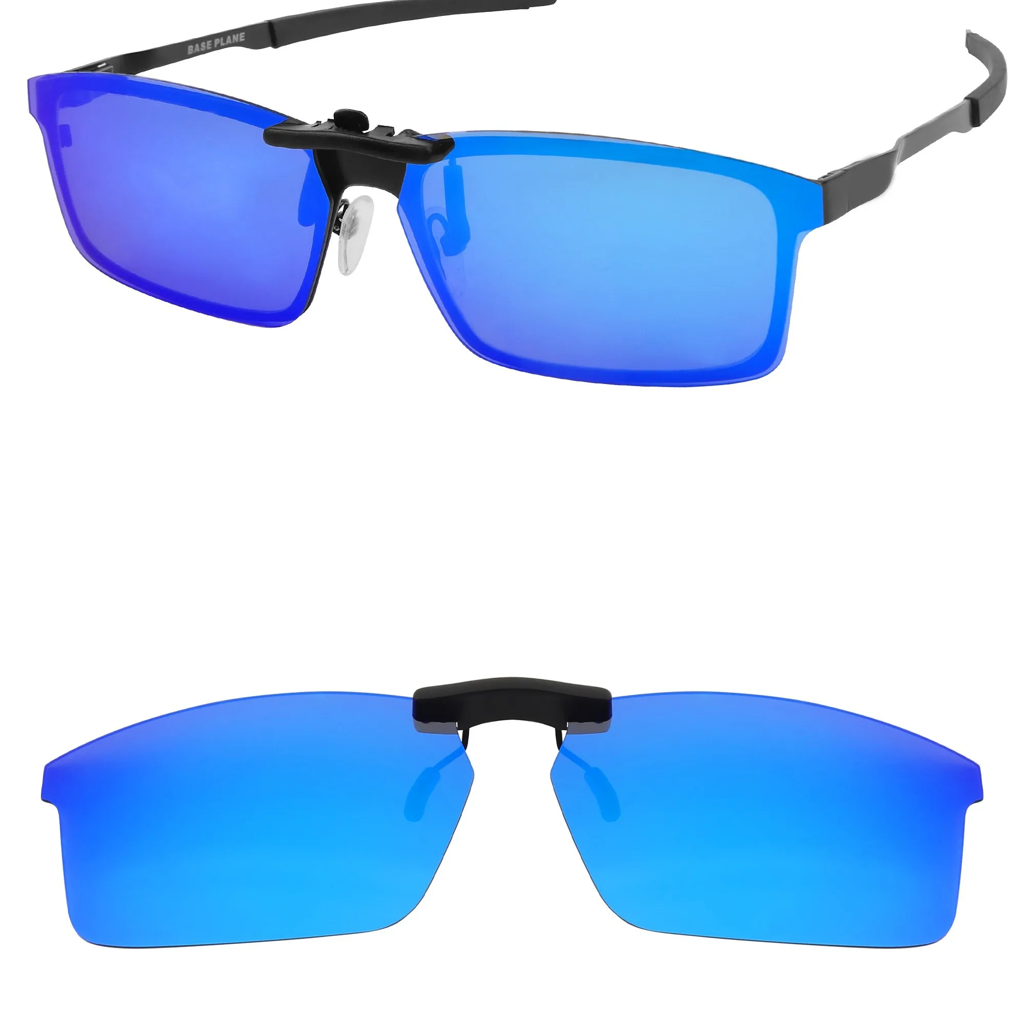 

Rarayvix Polarized Clip-on Sunglasses Lenses Compatible with Oakley Base Plane OX3232-54 UV Protection Sunglasses