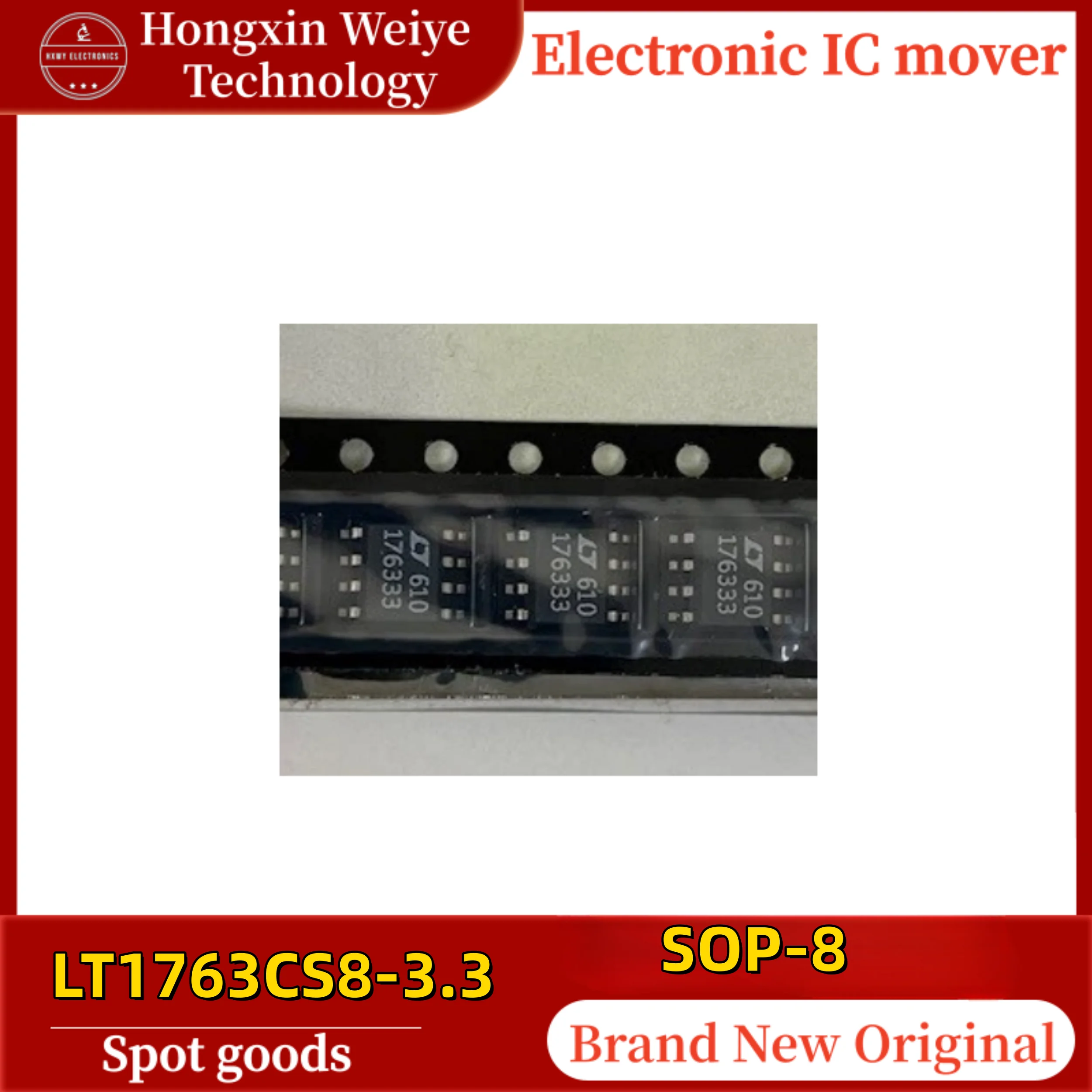 

(5/10 pieces) LT1763CS8-3.3 LT1763CS8 SOP-8 LDO Low Dropout Voltage Regulator IC 3.3V Original Brand New In Stock Fast Shipping