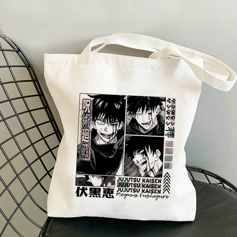 Gojo shopping bag cotton bolsa tote shopper shopping bag foldable bolsa compra cloth sacola cabas