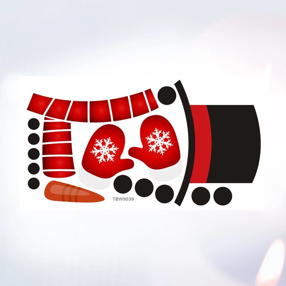 

refrigerator stickers fridge decors Snowman refrigerator decors double sided stickers Snowman refrigerator stickers