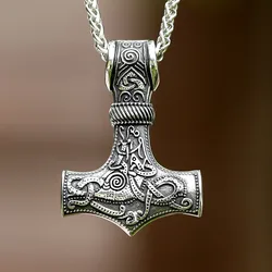 2023 New Arrival 316L Stainless Steel Viking Thor Hammer Multiple Styles Hammer Mjolnir Pendant Scandinavian for gift Jewelry