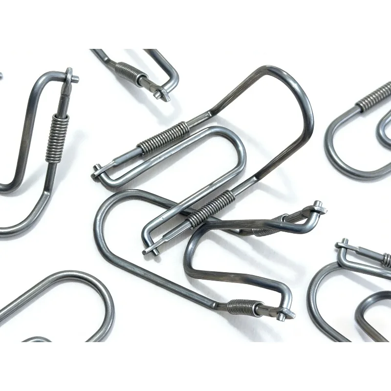 

Простые челюстные брекеты из нержавеющей стали для зуботехнических работ, изготовленные зуботехниками