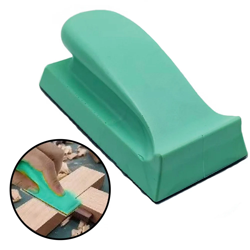 PU Foam Grinder Polishing Block Polishing Projects Sanding Disc Holder Comfortable Grip Easy To Handle Efficient Sanding Tool