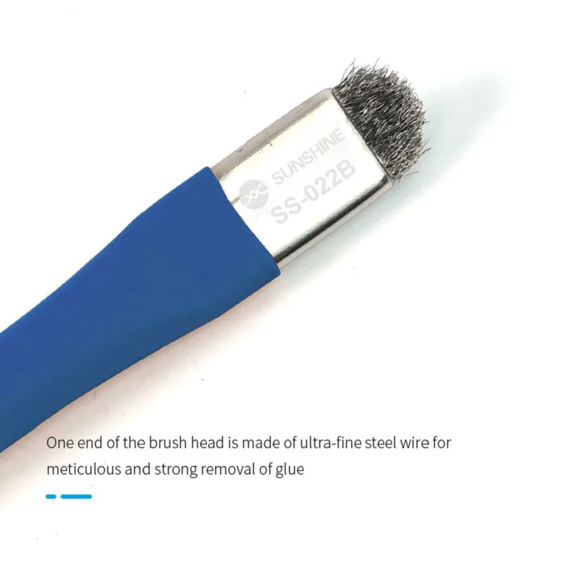 SUNSHINE SS-022B 022A 022 Anti-Static Motherboard PCB Cleaning Brush for Mobile Phone Repair Tools Kit Double Head Convenience