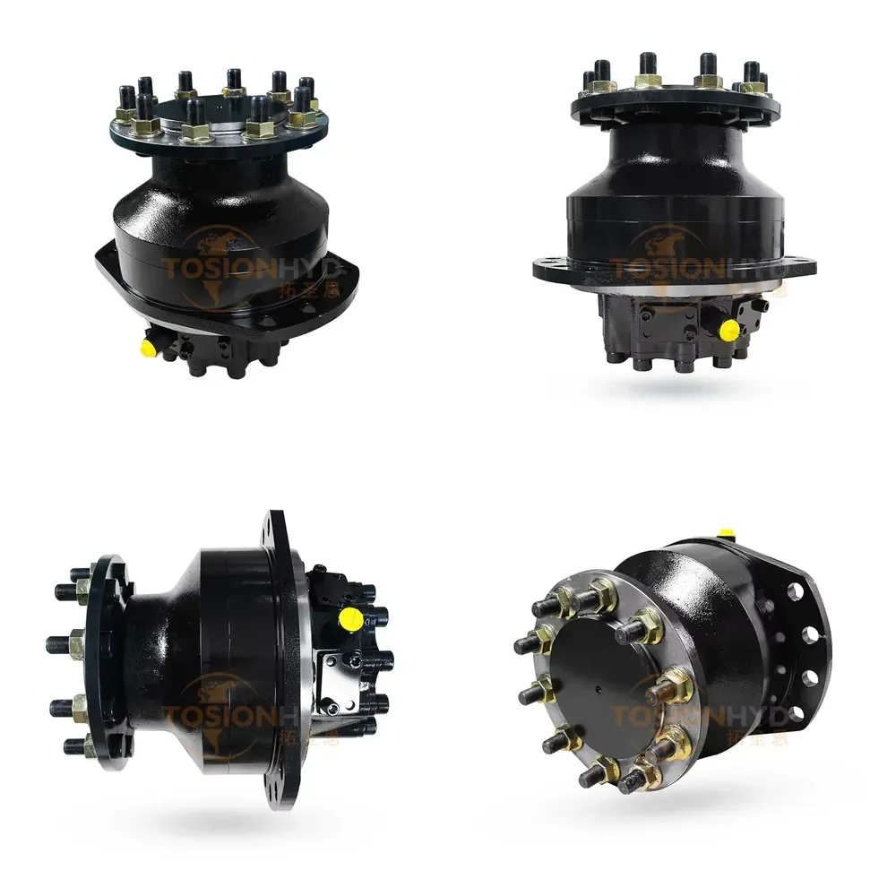 【2026 Gran Venta】 Motor Hidráulico de Pistones Radiales Tosion MS02 MS05 MS08 MS11 MS18 MS25 MS35 MS50 MS83 MS125
