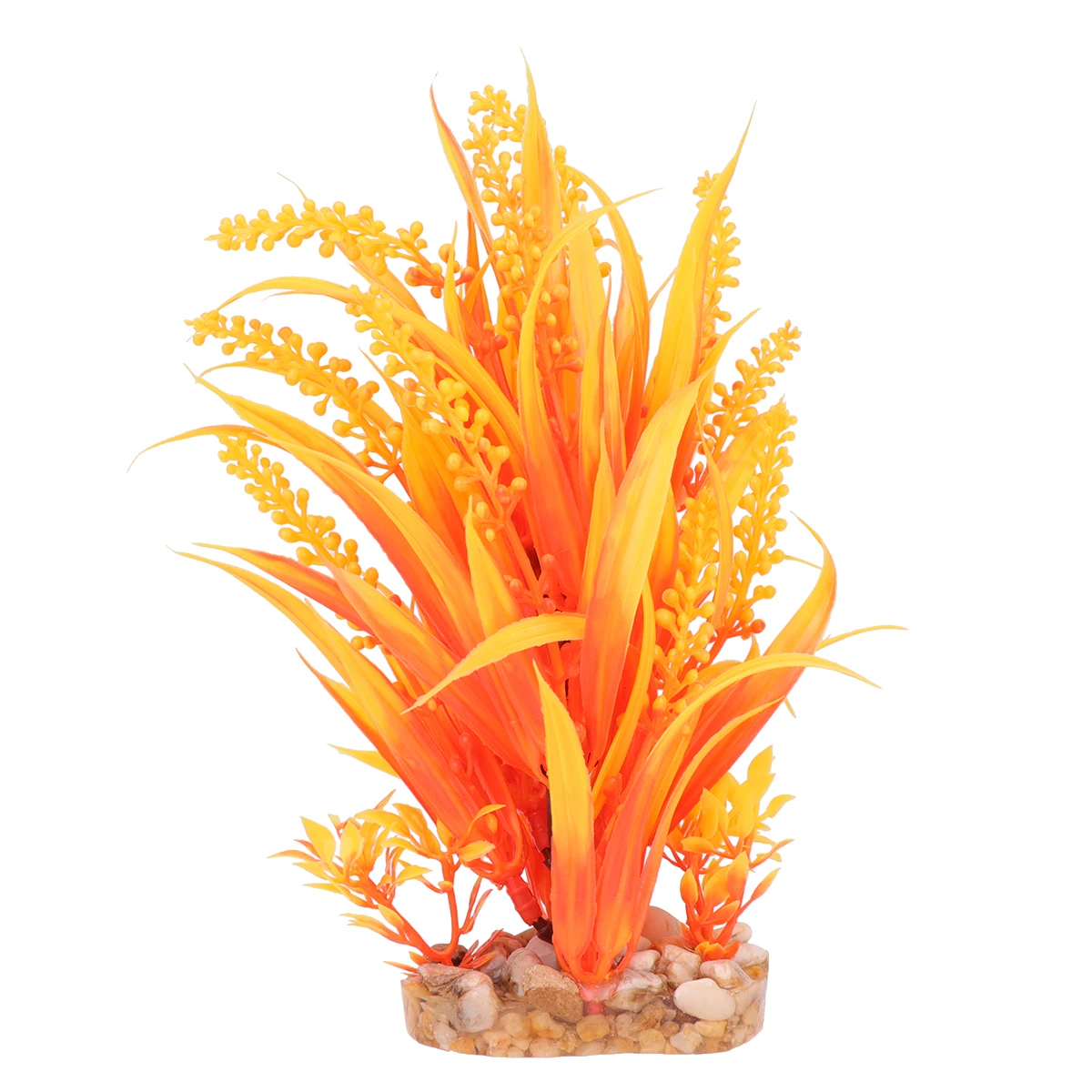 

3D Realistic Aquarium Grass Ornament Artificial Fish Tank Plants Decor For Fresh Salt Water Lifelike Greenery Easy Clean Fish