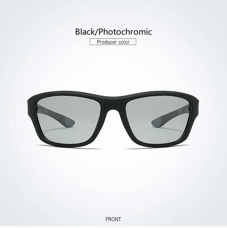 Photochrome Polarisierte Sport Vintage Sonnenbrille Männer Frauen Angeln Radfahren Fahren Bergsteigen Sport Retro Sonnenbrille UV400 – Detail 10