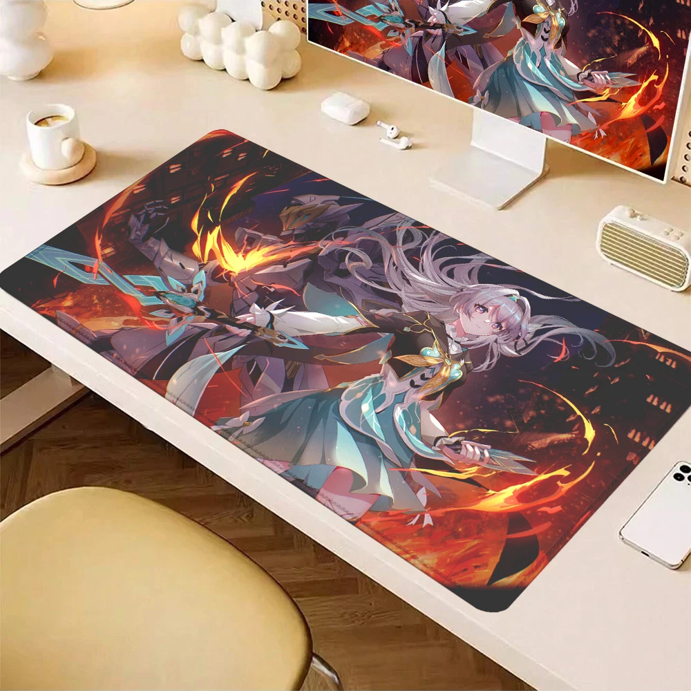 Hot selling items Best Sellers Honkai Star Rail Firefly Large size desktop Mousepad for new large-scale game accessory Mouse Pad