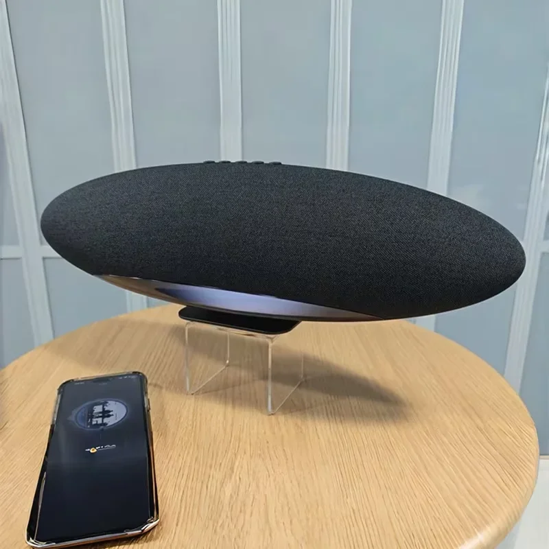 

Высокое качество 50 Вт глубокие басы мощный сабвуфер форма дирижаблата красочный светодиодный светильник вечерние портативные беспроводные динамики объемного звука