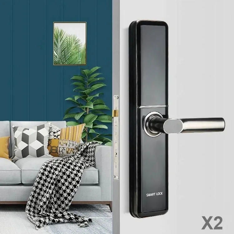 Fingerprint Smart Lock Security Intelligent Door Lock Digital Lock Safe Eletronic Door Smart Unlock