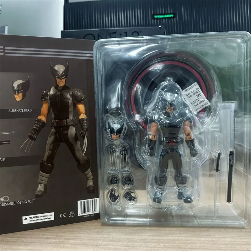 Mezco One 12 X-Men Wolverine Figures Punisher The Joker Batman Action Figure Super Heroes Series Toys Make in China KO Replica