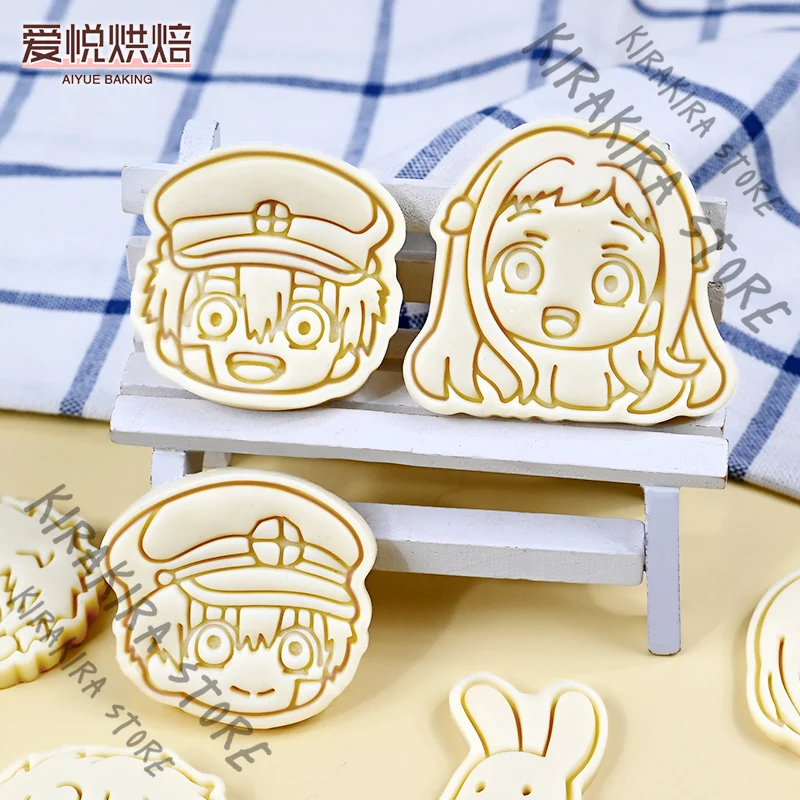 

Toilet-bound Hanako-kun Yashiro Nene Cookies Mascot Yugi Amane Biscuit Mould Cosplay Bakeware Tool DIY Hallowmas Figurine Gifts