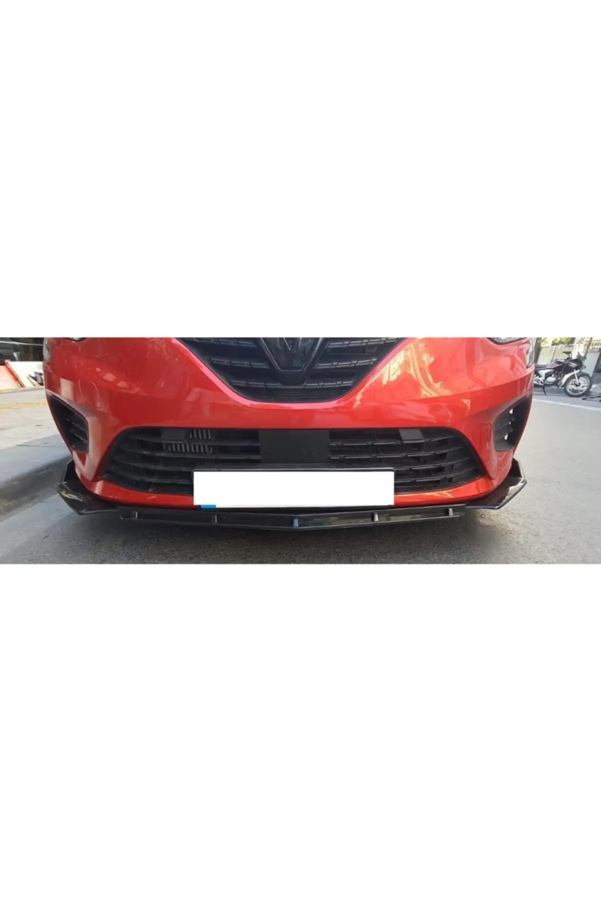 Carsdesıgg For Renault Clio 5 Front Bumper Brabus Front Lip 3 Piece 2020 Model Designed Accessory Lip Tunnıng Modified Styling