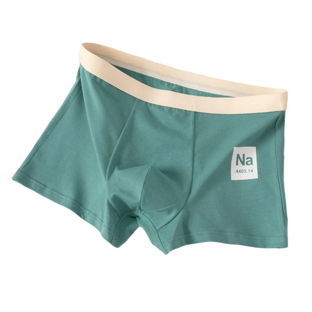 Beach Wear Gym Use Cotton Boxershorts Sexy Printed Trunk Underwear Boxers Breathable Trunks 95 Cotton Material