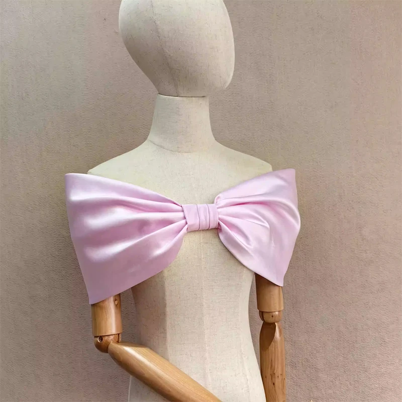 

Атласная свадебная шаль с открытыми плечами, вечерние накидки, БОЛЕРО, свадебная шаль для выпускного вечера