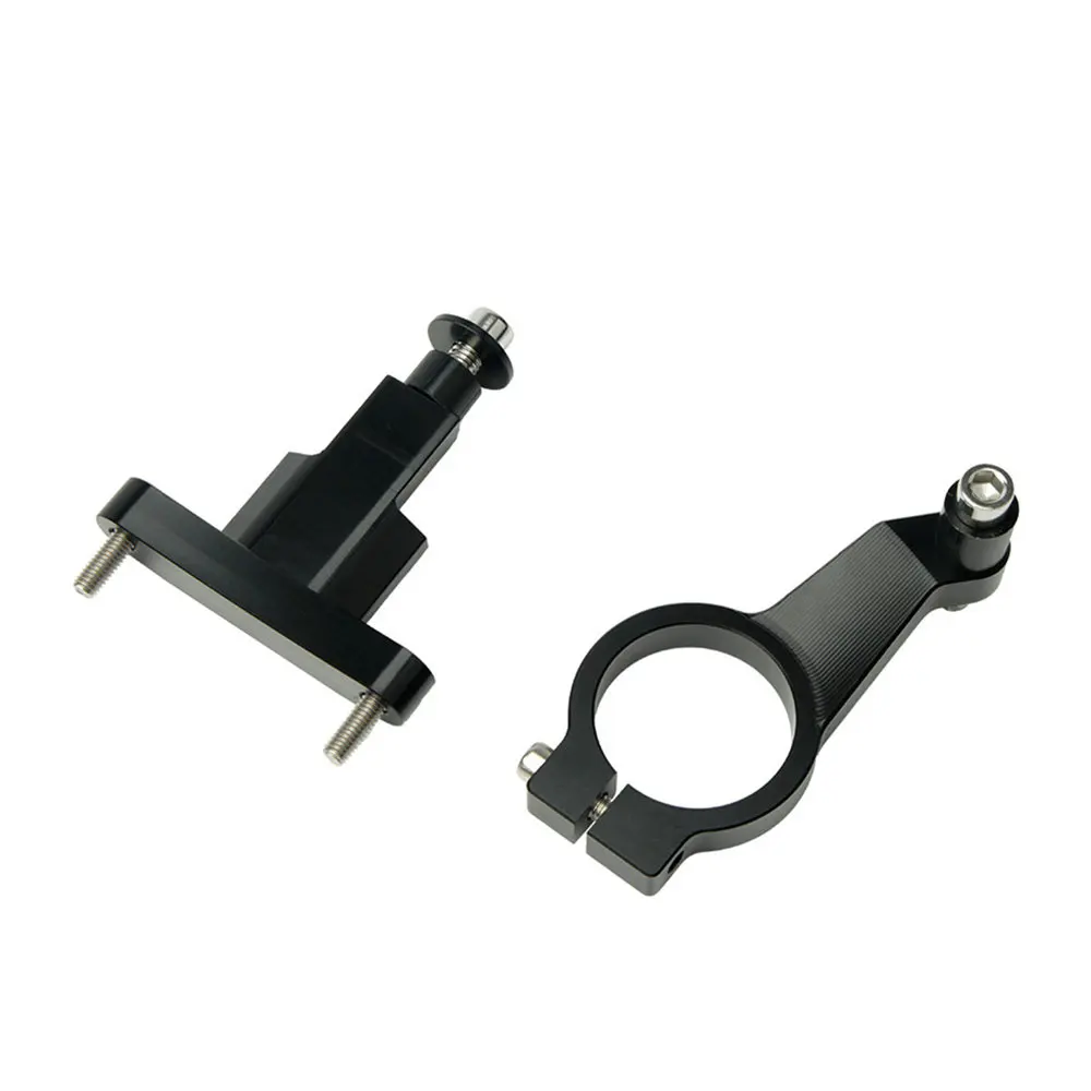 مجموعة تثبيت قوس مخمد التوجيه للدراجة النارية ، قوس مخمد التعديل لهوندا CBR400R و CBR500R