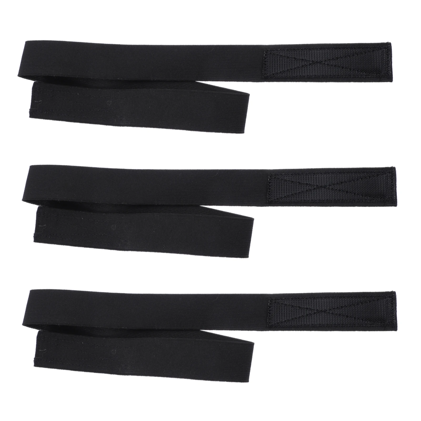 

3pcs Elastic B Adjustable Polyester Hairb Thin Lightweight Non Sticky Washable Durable Reusable Hair Salon Accessory