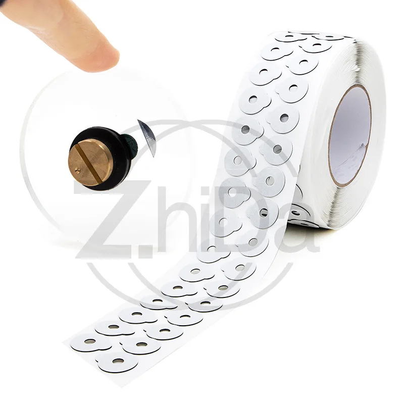 High‑Adhesion Black Lens Edging Anti‑Slip Double‑Sided Sticker Prevent Lens Slipping Offset for Optical Processing
