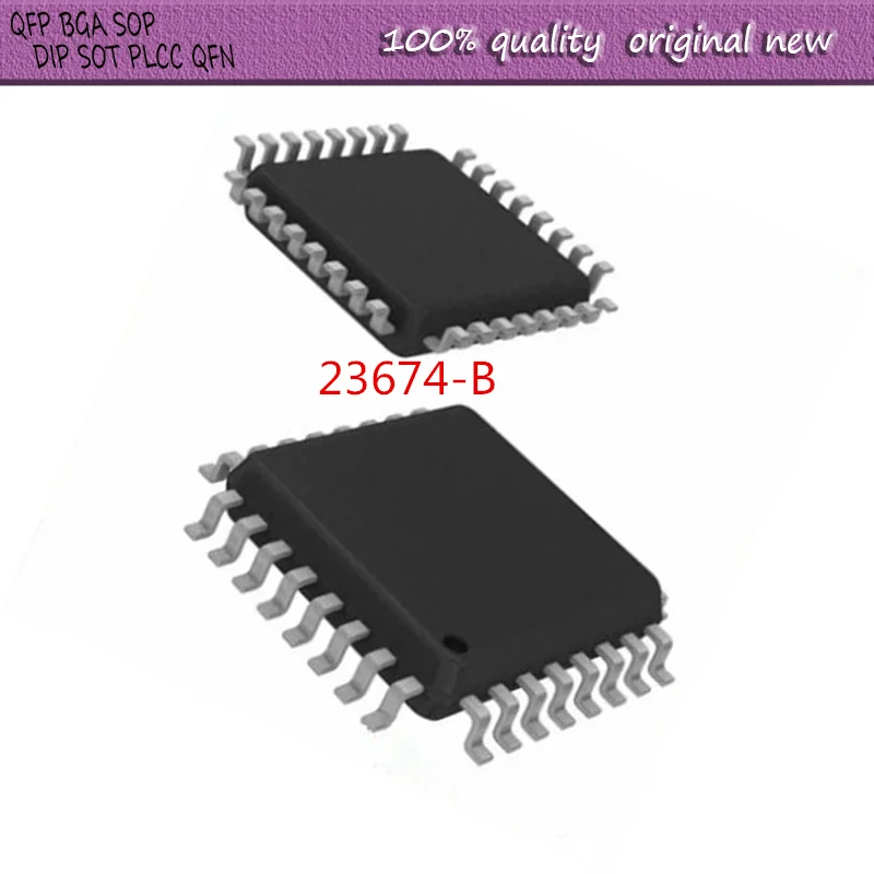 

NEW 2PCS/LOT 23674-B 23674 23674-8 QFP-32